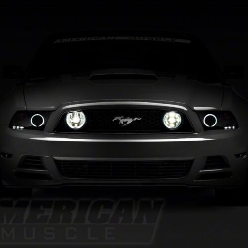 Raxiom for 2013-2014 Ford Mustang GT CCFL Halo Fog Lights- Chrome - Image 9
