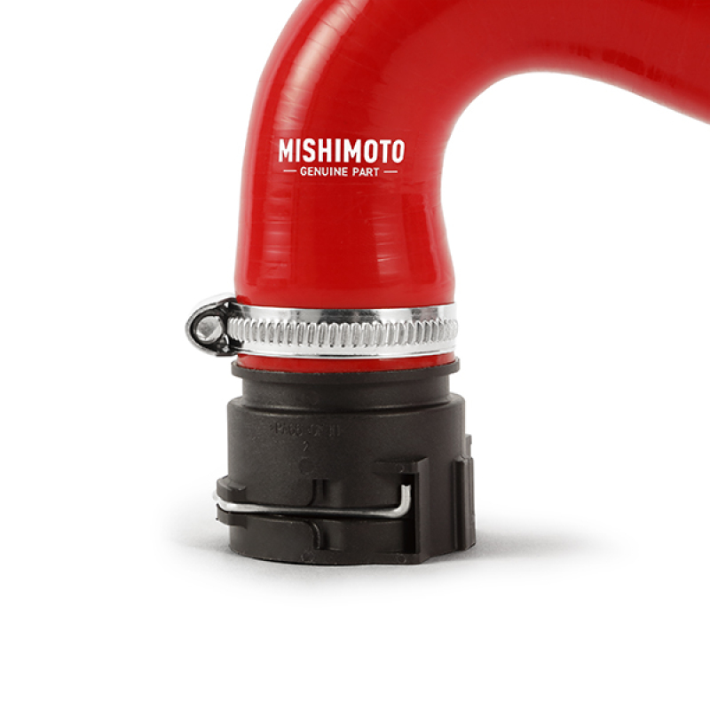 Mishimoto 2012+ Fiat 500 Abarth/Turbo Red Silicone Radiator Hose Kit - Image 8