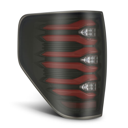 AlphaRex 09-14 Ford F150 LUXX LED Taillights - Black/Red Housing - Image 2
