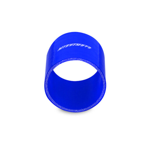 Mishimoto 2.5 Inch Blue Straight Coupler - Image 4
