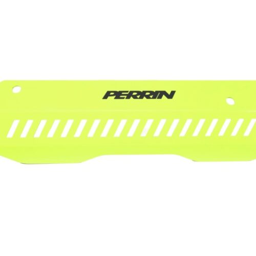 Alternative view of PERRIN 22-26 Subaru WRX Pulley Cover - Neon Yellow (SHORT - For Use w/PERRIN AOS)