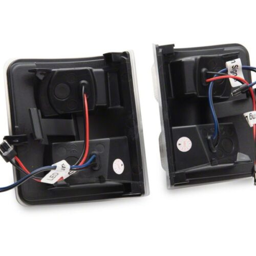 Raxiom for 2011-2016 Ford F-250/F-350 Super Duty Axial LED SEQL Switchback Side Mirror Marker Lamps- Clear - Image 3