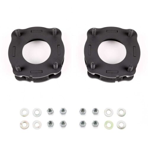 Alternative view of Fabtech 2022 Toyota Tundra 1.5in Leveling Kit - Front Spacers and Hardware