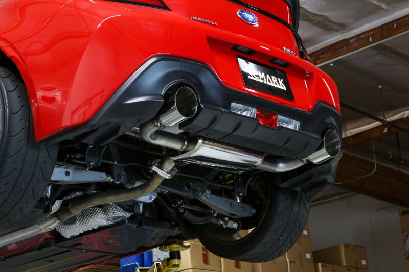 Remark 22+ Subaru BRZ/Toyota GR86 Axle-Back Exhaust - Stainless Single Wall Tips - Image 2