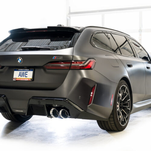 AWE Tuning Touring Edition Cat-Back Exhaust - Chrome Silver Tips for BMW G90/G99 M5 - Image 10