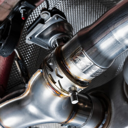 AWE Tuning SwitchPath Cat-Back Exhaust - Diamond Black Tips for BMW F8X M3/M4 - Image 9