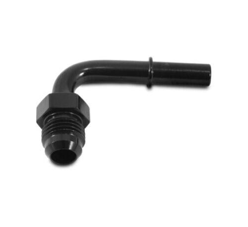 Alternative view of Vibrant 90 Degree Male AN Push-On EFI Adapter AN -6 Barb 0.375in