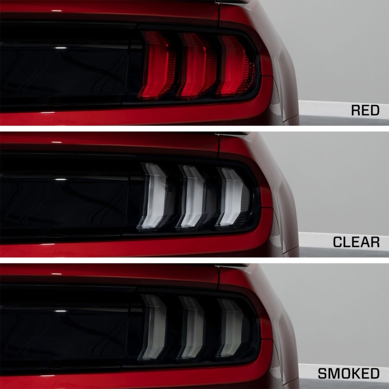 Form Lighting 2015-2023 Ford Mustang LED Tail Lights Clear (Pair) - Image 6
