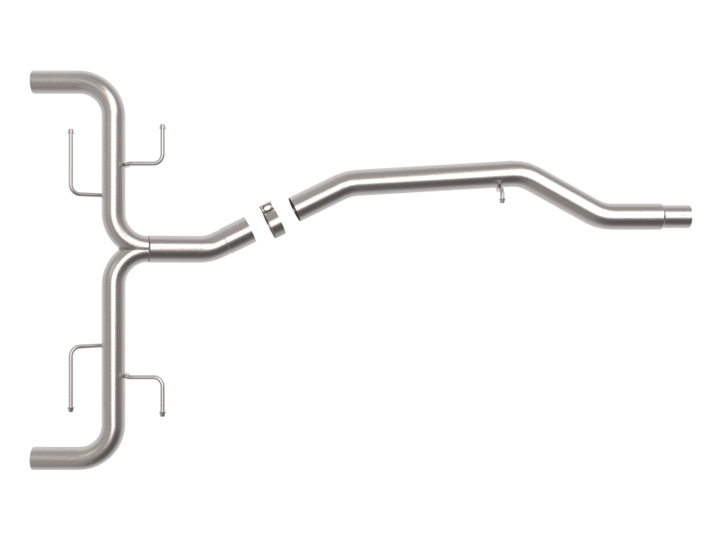 aFe Power 17-21 Alfa Romeo Giulia L4-2.0L (t) Mach Force-Xp 2in to 2-1/2in 304SS Axle-Back Exhaust - Image 4