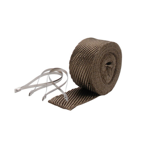 Alternative view of DEI Exhaust Wrap Kit - Pipe Wrap and Locking Tie - Titanium