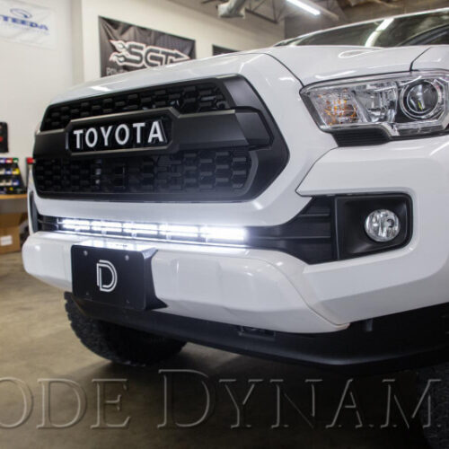 Diode Dynamics 16-21 Toyota Tacoma SS30 Stealth Lightbar Kit - Amber Combo - Image 5