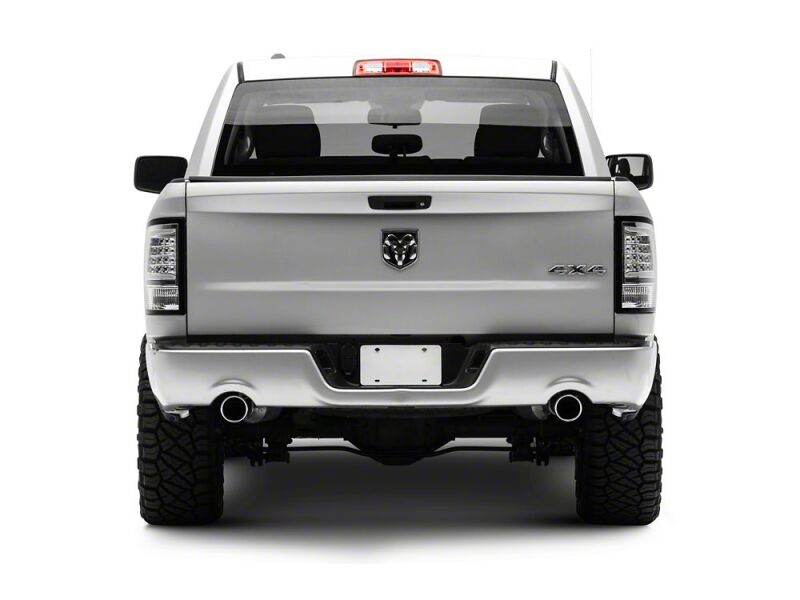 Raxiom for 2009-2018 Dodge RAM 1500 Axial Series LED Tail Lights- Chrome Housing- Clear Lens - Image 8