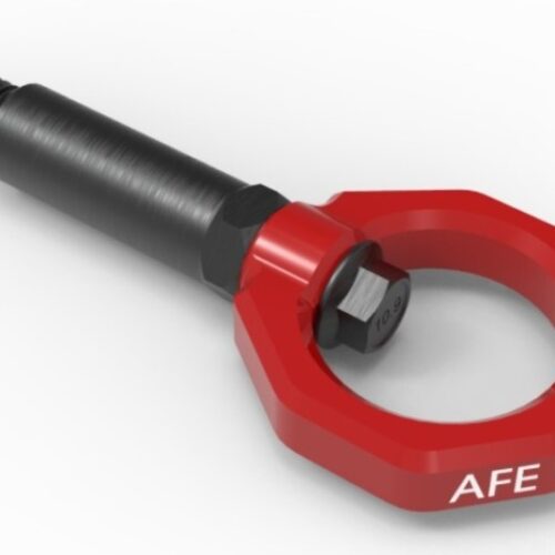 aFe Power Control Front Tow Hook Red 20-21 Toyota GR Supra (A90)