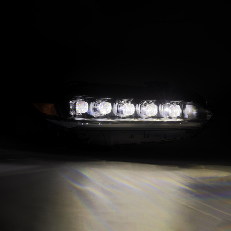 AlphaRex 22-25 Honda Civic NOVA LED Headlights - Black - Image 3