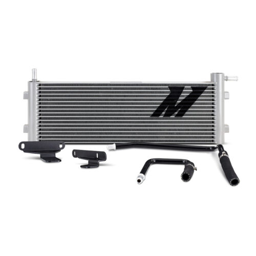 Alternative view of Mishimoto Transmission Cooler for 10-12 Ram 2500/3500 6.7L Cummins