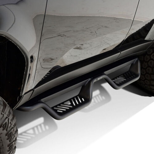 Westin 24-26 Toyota Land Cruiser Outlaw Drop Nerf Step Bars Textured Black - Image 4