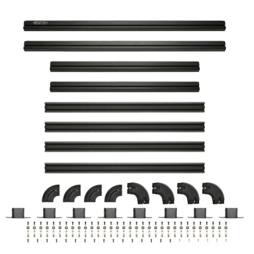 Westin EXP Roof Rack for Full Size EXP Truck Cap (RACK ONLY - NO CAP) 50x58in. - Tex. Blk - Image 4