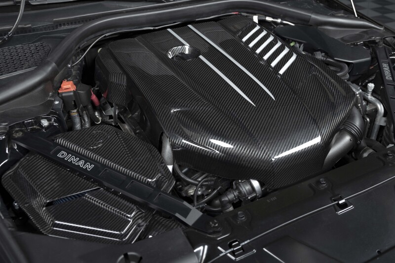 Dinan for 20-26 Toyota GR Supra (A90/A91) 3.0T Carbon Fiber Engine Cover - Image 6