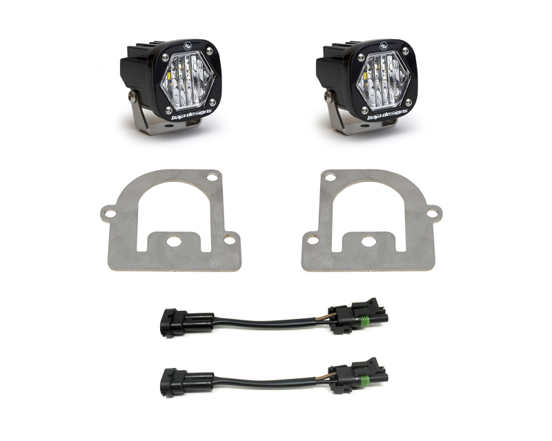 Baja Designs for 21+ Ford Bronco Sport S1 WC LED Fog Pocket Light Kit - Clear