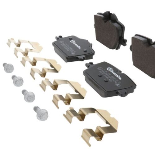Brembo OE 2022 BMW i4/19-22 Z4/20-22 Toyota GR Supra PRIME Low-Met Brake Pad - Rear - Image 8