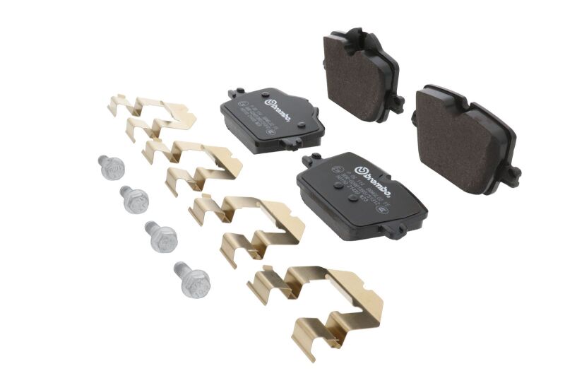 Brembo OE 2022 BMW i4/19-22 Z4/20-22 Toyota GR Supra PRIME Low-Met Brake Pad - Rear - Image 8