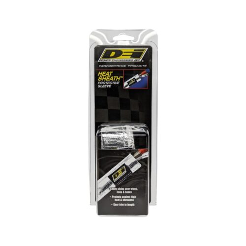 DEI Heat Sheath 1/2in I.D. x 3ft - Aluminized Sleeving - Sewn Edge - Image 4