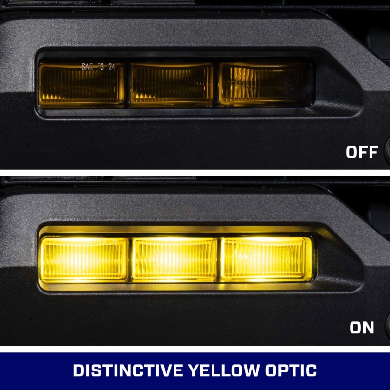 Form Lighting Type T3 Tacoma/Tundra/4Runner/Sequoia LED Fog Lights Yellow (Pair) - Image 4