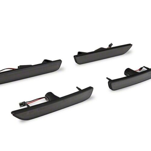 Alternative view of Raxiom for 2010-2014 Ford Mustang Axial Series LED Side Marker Lights (Smoked)
