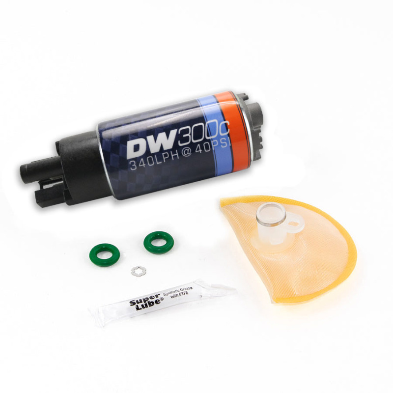 DeatschWerks 340lph DW300C Compact Fuel Pump w/ 06-11 Civic Set Up Kit (w/o Mounting Clips) - Image 6