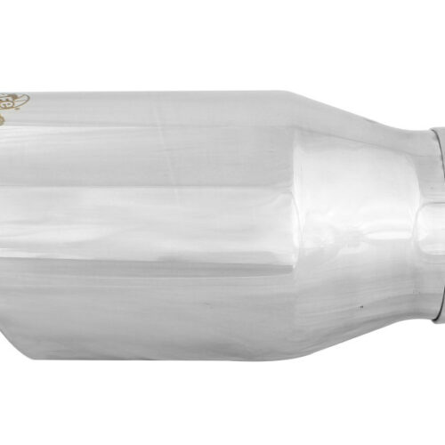 aFe Power Diesel Exhaust Tip Bolt On Polished 4in Inlet x 6in Outlet x 12in Length - Image 4