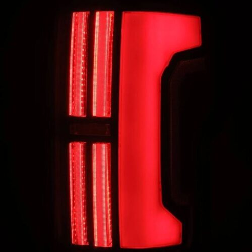 AlphaRex 07-13 Toyota Tundra Nova-Series LED Tail Lights - Black Red - Image 3