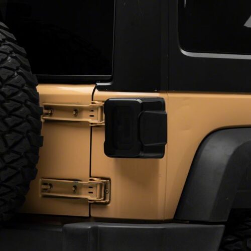 Raxiom for 2007-2018 Jeep Wrangler JK Axial Series Carver LED Tail Lights- Black Housing (Smoked Lens) - Image 8