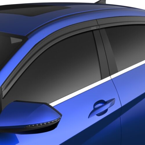 Husky Liners 21-24 Hyundai Elantra Ventvisor Low Profile (4pc) - Smoke - Image 4