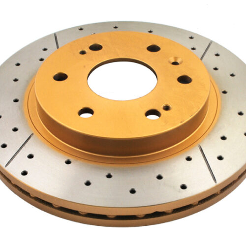 Alternative view of DBA 05-19 Chevrolet Silverado 1500 Front Street Series Drilled & Slotted Rotor