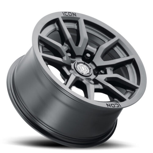 ICON Vector 5 17x8.5 5x150 25mm Offset 5.75in BS 110.1mm Bore Satin Black Wheel - Image 3