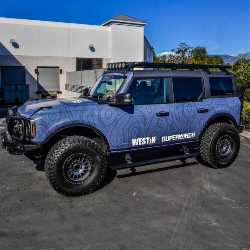 Westin 21-26 Ford Bronco 4dr (Excl. Bronco Sport) Pro-e Running Boards - Tex. Blk - Image 5