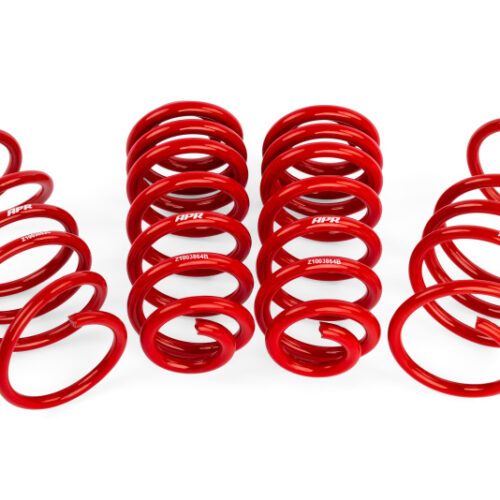 APR 22-26 Volkswagen Golf R (MK8) Roll-Control Lowering Springs - Red