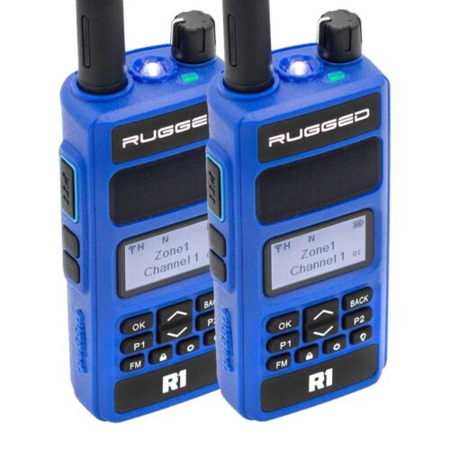 Rugged Radios 2 PACK - Rugged R1 - Business Band Two Way Handheld Radio - Digital and Analog - Image 2