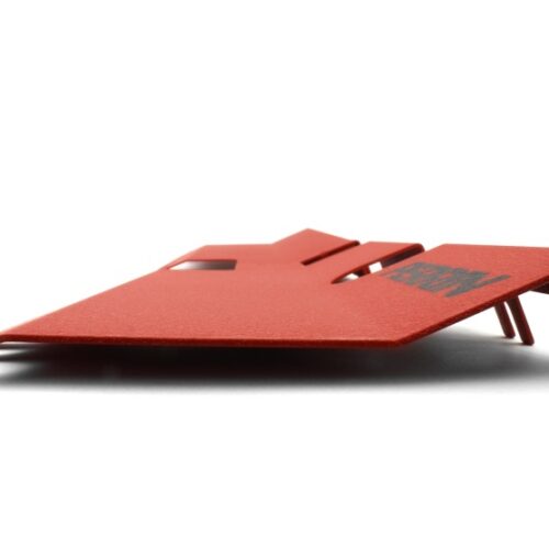 PERRIN 15-21 Subaru WRX/STI Radiator Shroud (Without OEM Intake Scoop) - Red - Image 5
