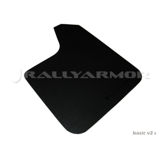 Rally Armor Universal Basic Mud Flap w/ Red Logo - Pair - Image 2