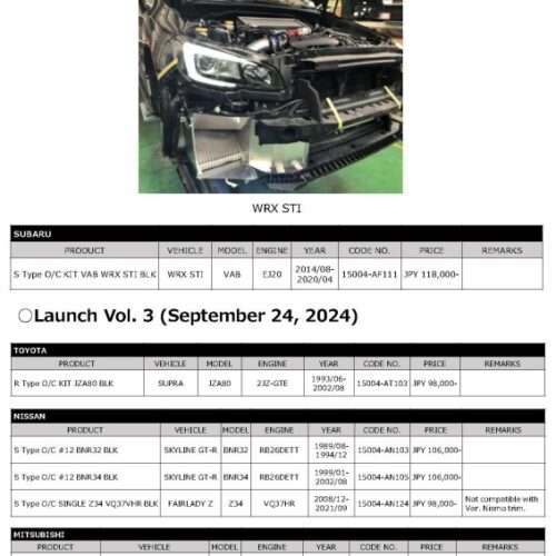 HKS S-Type O/C KIT FK8 CIVIC TYPE-R BLK - Image 5