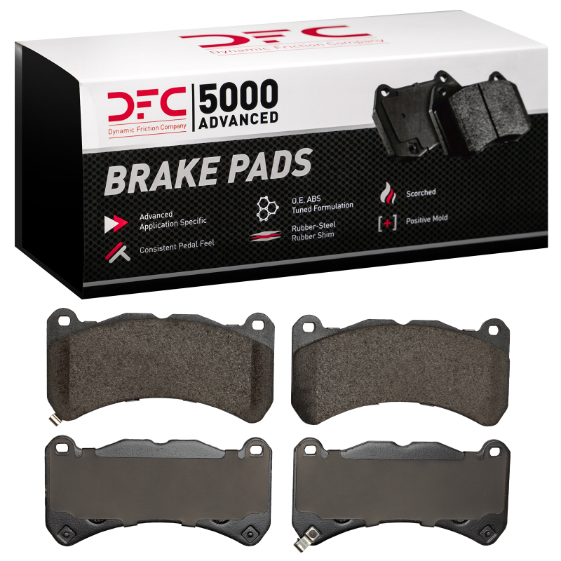 DFC 08-25 Lexus IS F Front 5000 Advanced Low Metallic Brake Pads - Image 4