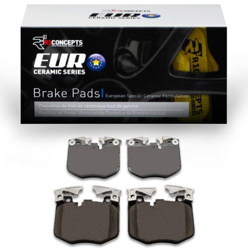Alternative view of R1 16-26 Toyota GR Supra Front Euro Ceramic Brake Pads