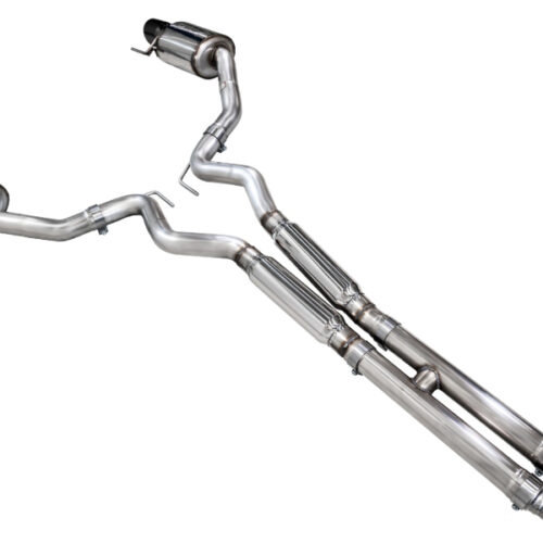 AWE Tuning Exhaust w/ Dual Diamond Black Tips for 2024 Ford Mustang GT Fastback S650 RWD Touring Catback - Image 9