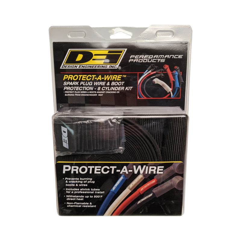 DEI Protect-A-Boot and Wire Kit 8 Cylinder - Black - Image 4