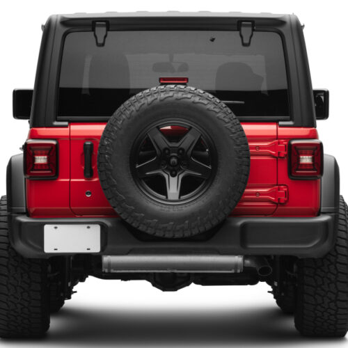 Raxiom for 2018-2022 Jeep Wrangler JL LED Tail Lights- Black Housing - Red Lens - Image 9