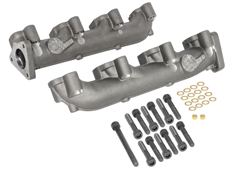 aFe Power BladeRunner Ported Ductile Iron Exhaust Manifold 01-16 GM Diesel Trucks V8-6.6L (td) - Image 8