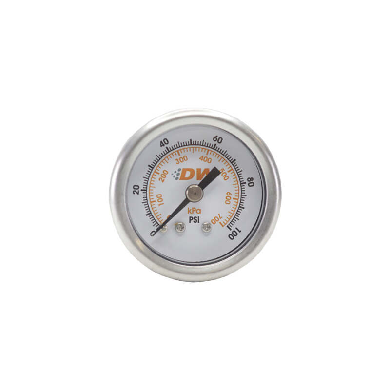 DeatschWerks 0-100 PSI 1/8in NPT Mechanical Fuel Pressure Gauge - Image 6