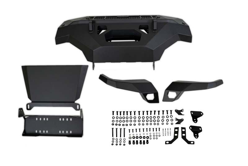 DV8 Offroad 19-21 GMC Sierra 1500 Spec Series Front Bumper - Image 5