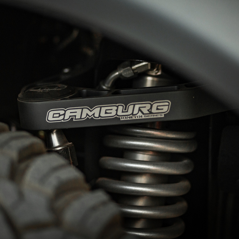 Camburg CAM-110214-GRY Ford Bronco 21-23 KINETIK V2 Performance Billet Uniball Upper Arms - Image 4